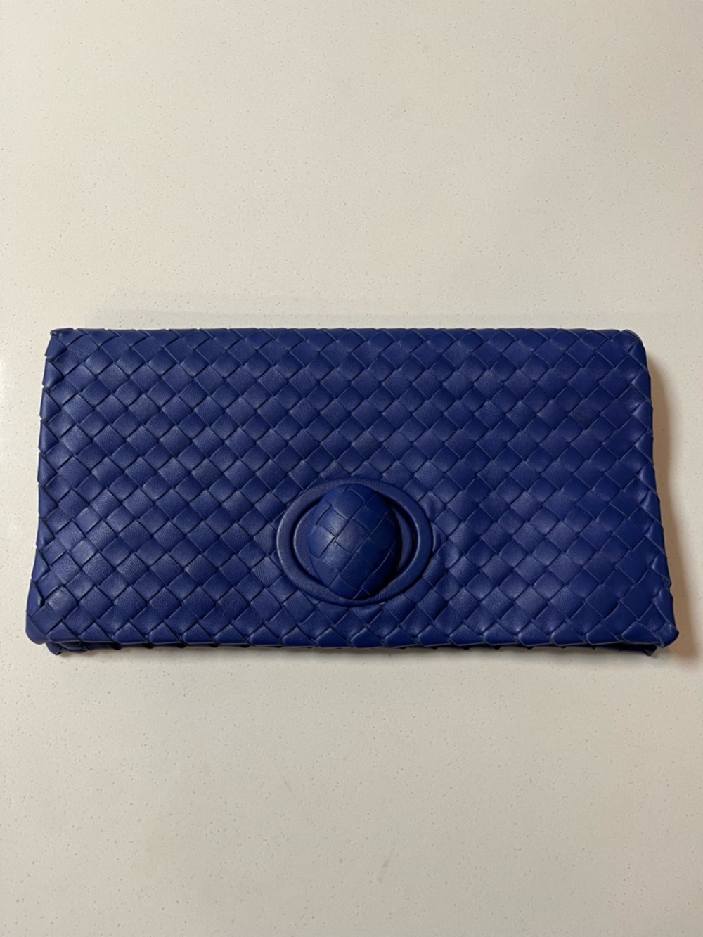 Bottega Veneta Nappa Intrecciato Lambskin Turn Lock Clutch Bag - Picture 4 of 14